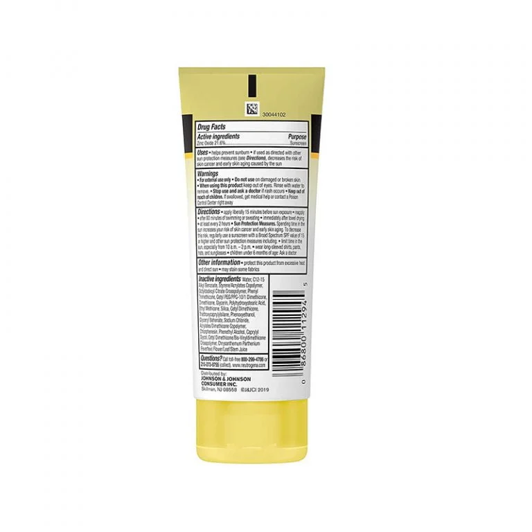 Neutrogena Sheer Zinc Kids Mineral Broad Spectrum SPF 50+ Sunscreen (88ml)