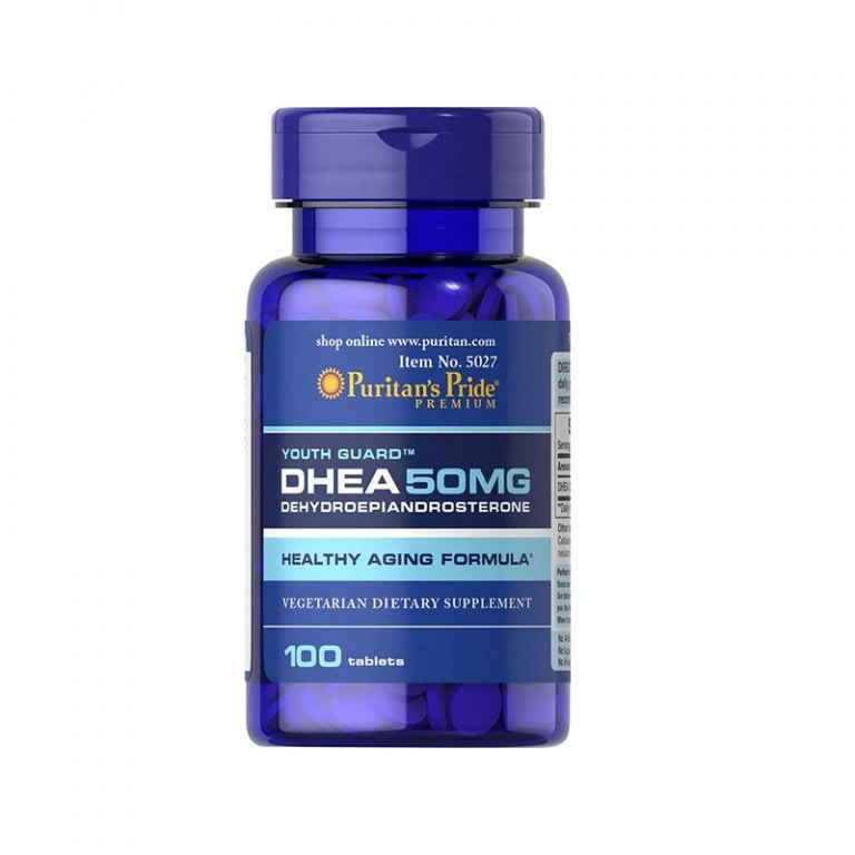 Puritan's Pride Dhea 50mg - 50 Tablets