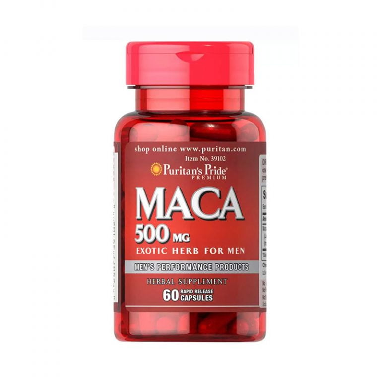 Puritan’s Pride Maca 500mg - 60 Capsules
