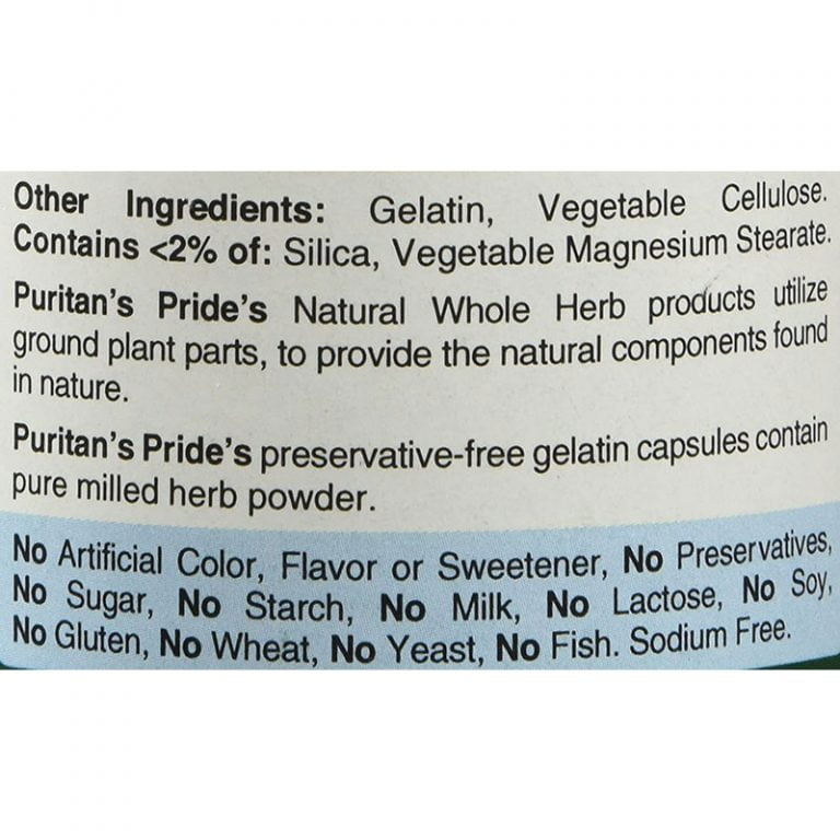 Puritan’s Pride Turmeric 800mg - 100 Capsules