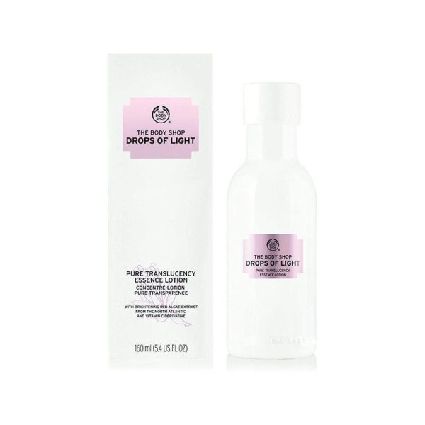 The Body Shop Drops Of Light Pure Translucency Essence Lotion - 160ml