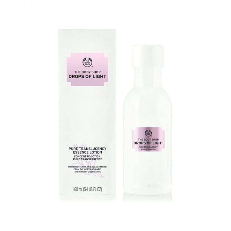 The Body Shop Drops Of Light Pure Translucency Essence Lotion - 160ml