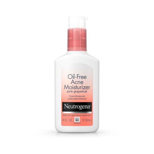 Neutrogena Oil-Free Acne Moisturizer- Pink Grapefruit (118ml)
