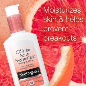 Neutrogena Oil-Free Acne Moisturizer- Pink Grapefruit (118ml)