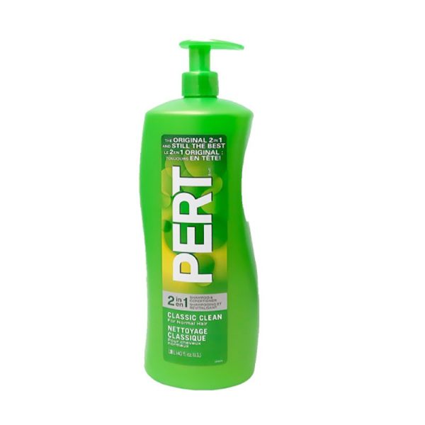 Pert 2in1 Classic Clean Shampoo & Conditioner - 1.18 Litters