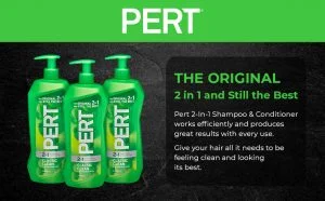 Pert Classic Clean 2in1 Shampoo & Conditioner 1L