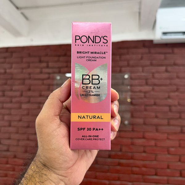 Ponds BB+ Cream Instant Spot Coverage + Light Make-up Glow Ivory -18gm