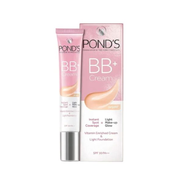 Ponds BB+ Cream Instant Spot Coverage + Light Make-up Glow Ivory