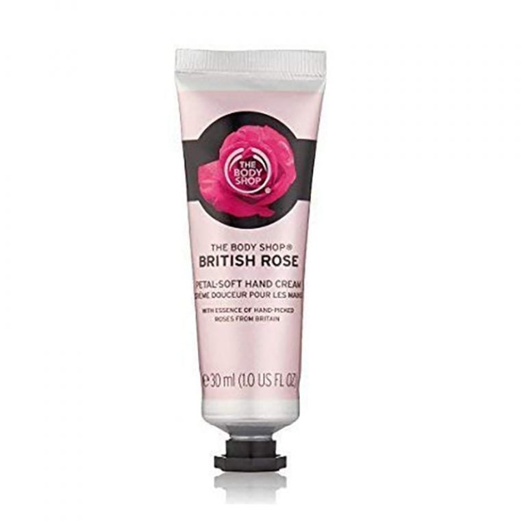 The Body Shop British Rose Petal-Soft Hand Cream - 30 ml