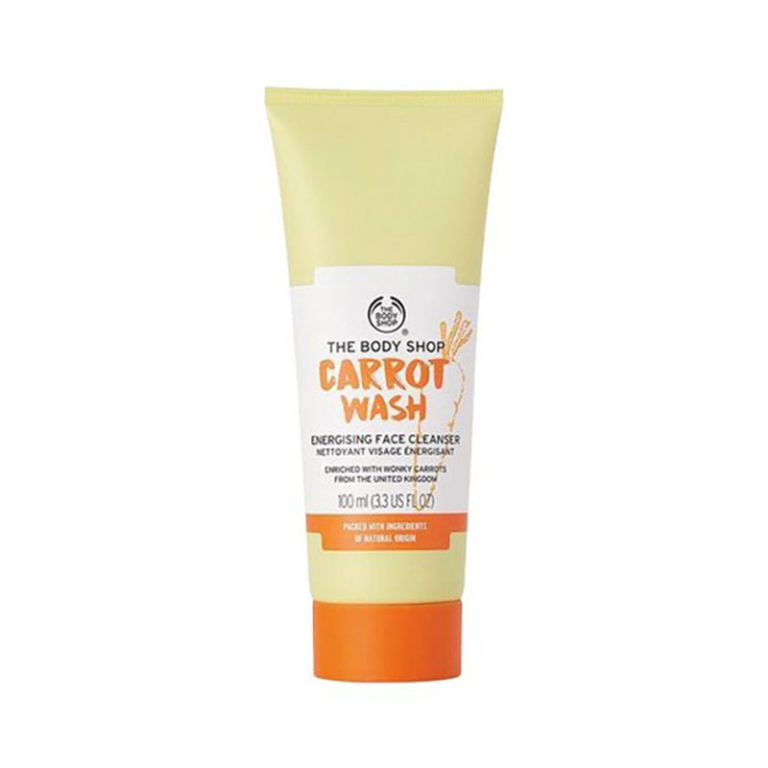 The Body Shop Carrot Wash Energizing Face Cleanser - 100ml