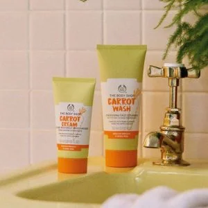 The Body Shop Carrot Wash Energizing Face Cleanser - 100ml