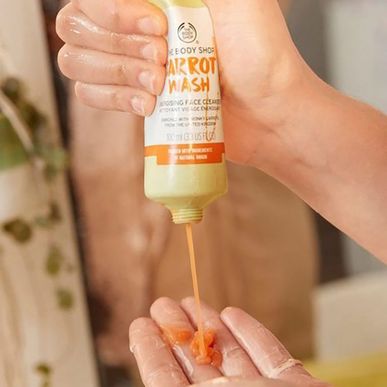 The Body Shop Carrot Wash Energizing Face Cleanser - 100ml