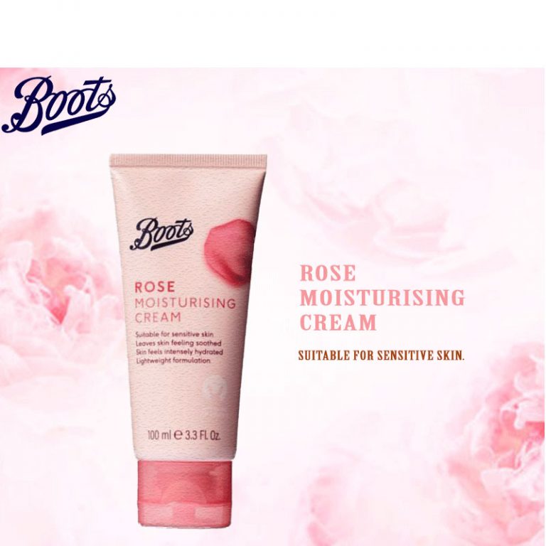 Boots Rose Moisturising Cream - 100ml