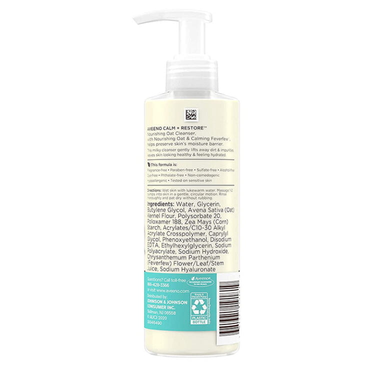 Aveeno Calm + Restore Nourishing Oat Cleanser - 232ml