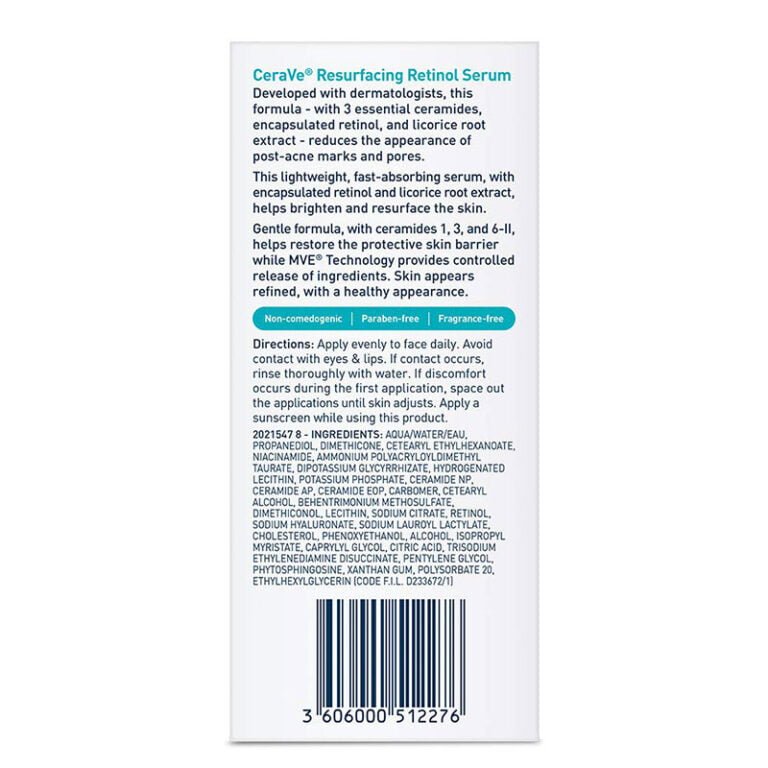 CeraVe Resurfacing Retinol Serum - 30ml