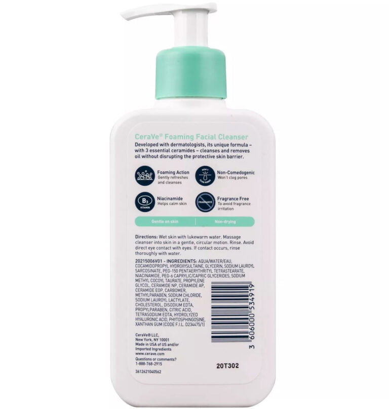 CeraVe Foaming Cleanser For Normal To Oily Skin - 237ml
