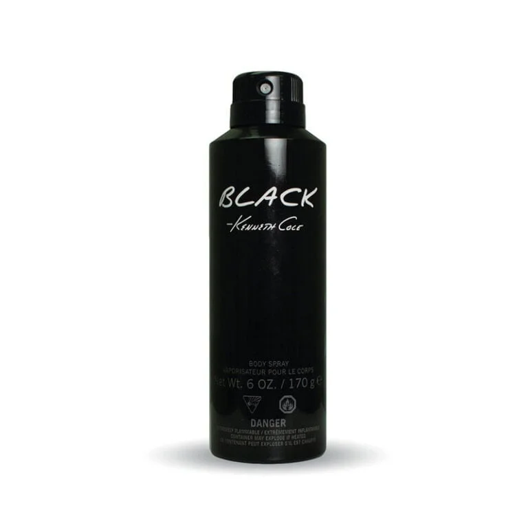 Kenneth Cole Black Body Spray - 170gm