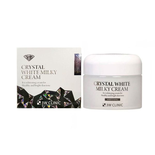 3W Clinic Crystal White Milky Cream - 50gm