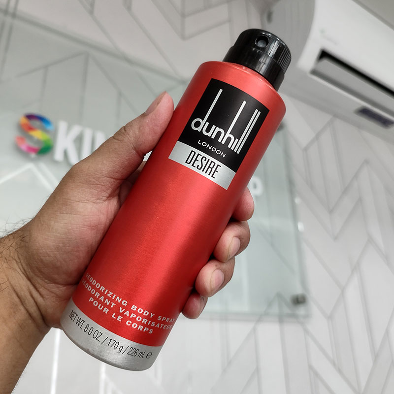 Dunhill London Desire Red Body Spray – 226ml SKINCARE SHOP