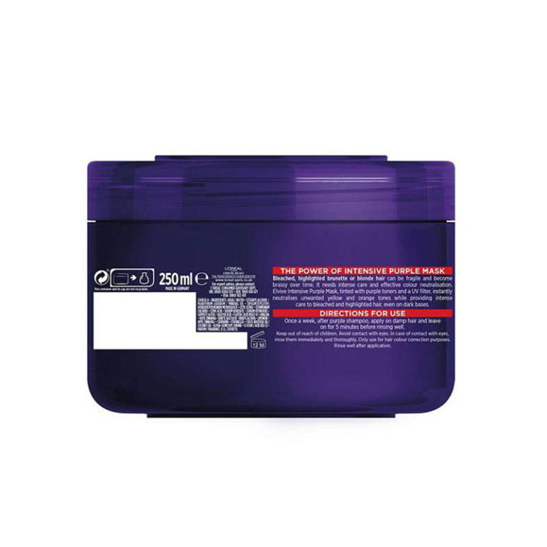 L'Oreal Elvive Colour Protect Anti-Brassiness Purple Hair Mask - 250ml