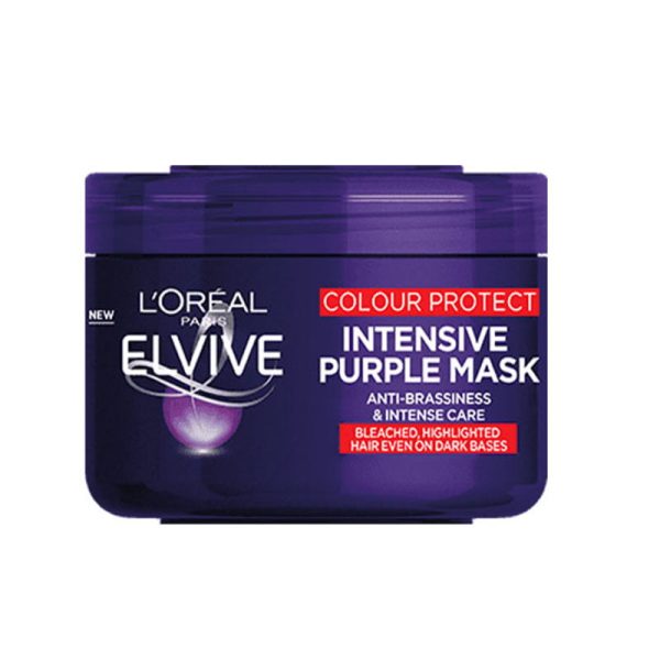 L'Oreal Elvive Colour Protect Anti-Brassiness Purple Hair Mask - 250ml
