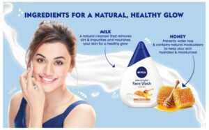 Nivea Milk Delights Face Wash Moisturizing Honey (Dry Skin) (100ml)