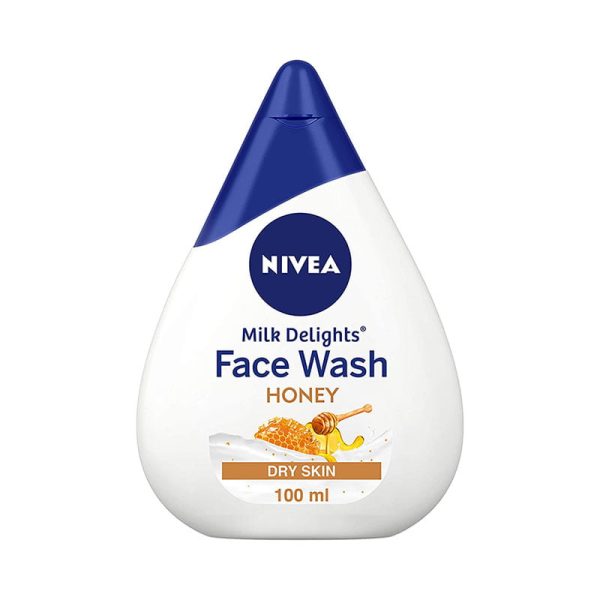 Nivea Milk Delights Face Wash Moisturizing Honey (Dry Skin) (100ml)