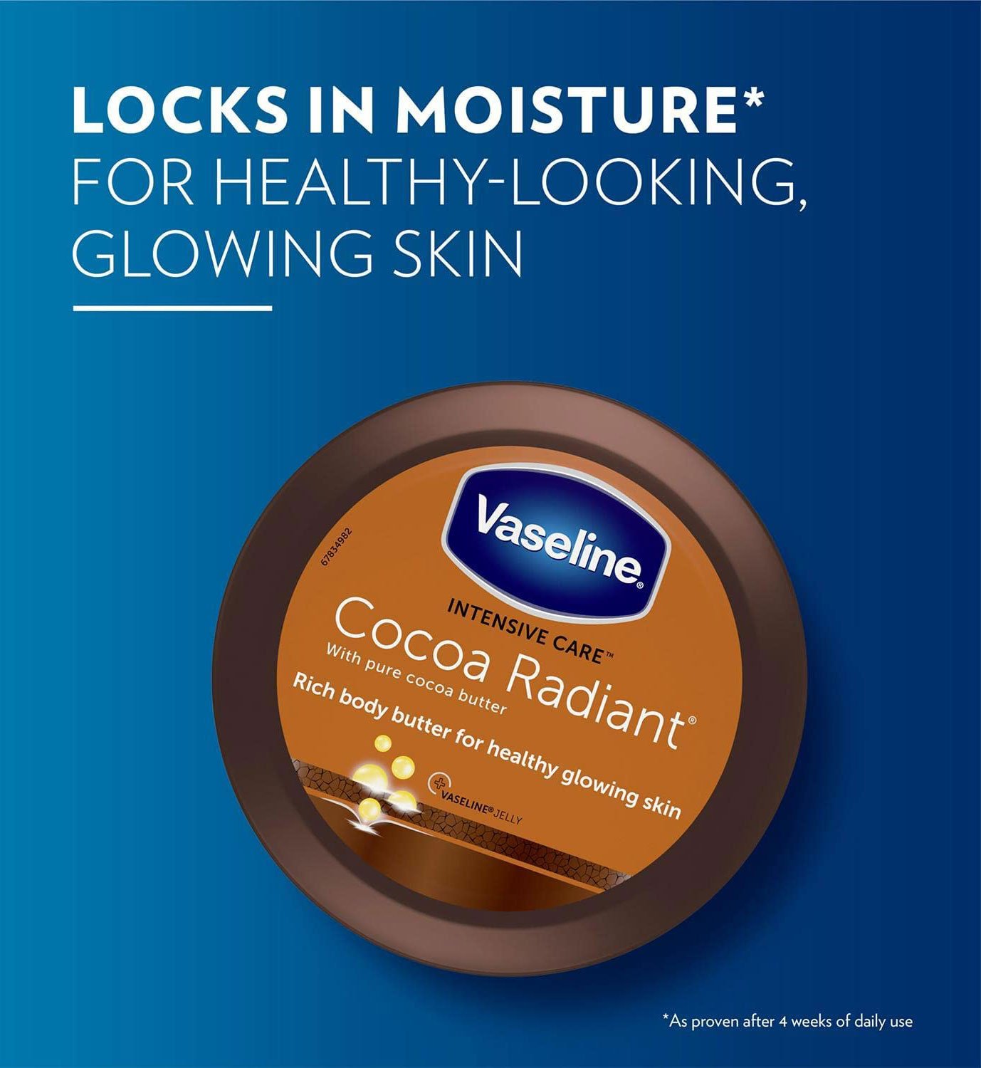 Vaseline Intensive Care Cocoa Radiant Pure Cocoa Body Butter 250ml