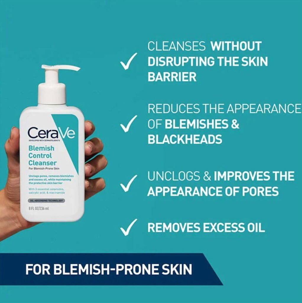 Cerave Blemish Control Cleanser 236ml SKINCARE SHOP