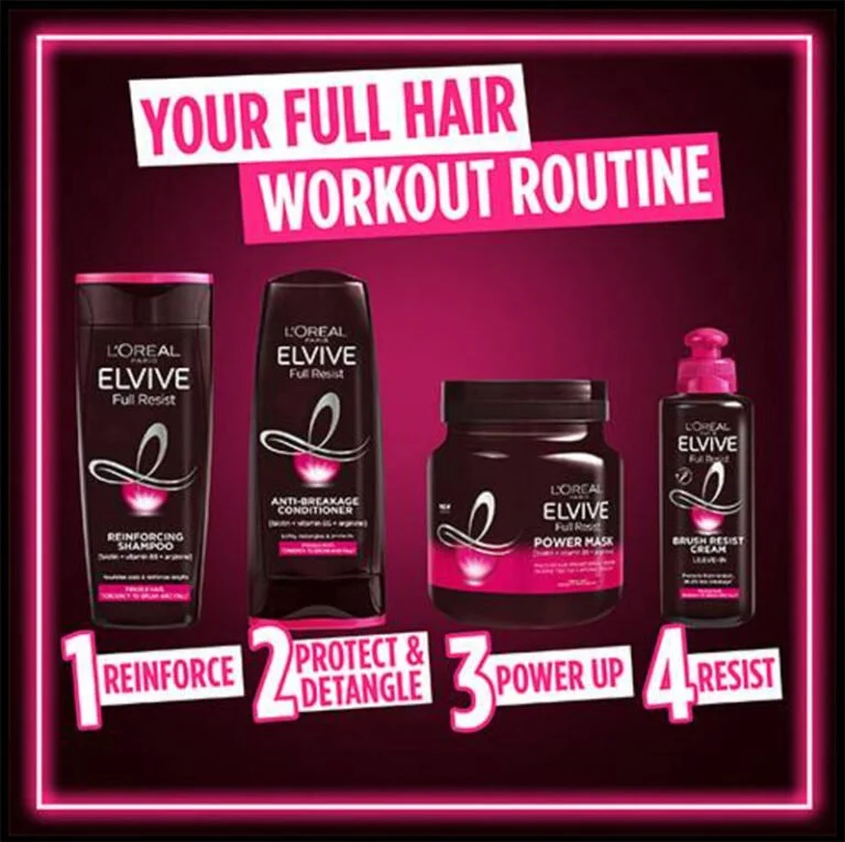 L'Oreal Elvive Full Resist Hair Strengthening Power Mask - 680ml