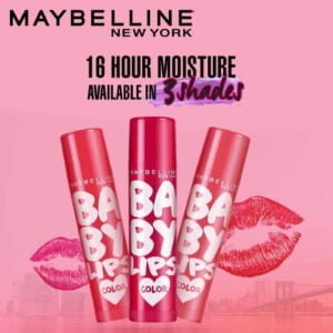 Maybelline Baby Lips Color SPF20 Lip Balm Pink Lolita - 4gm