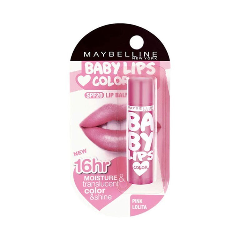 Maybelline Baby Lips Color SPF20 Lip Balm Pink Lolita - 4gm