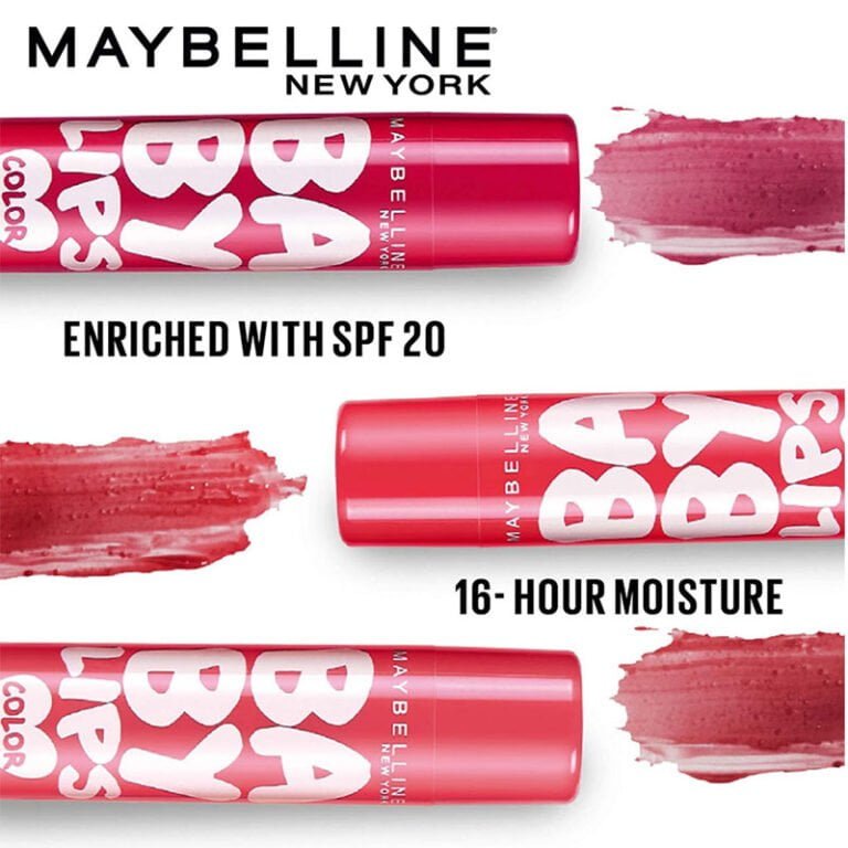 Maybelline Baby Lips Color SPF20 Lip Balm Pink Lolita - 4gm