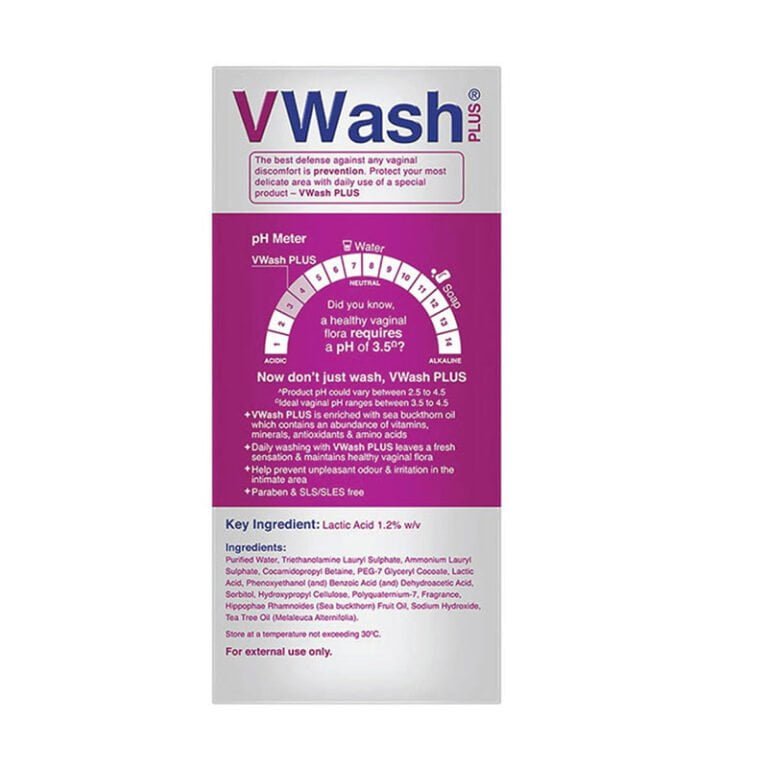 VWash Plus Expert Intimate Hygiene Wash - 100ml