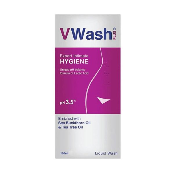 VWash Plus Expert Intimate Hygiene Wash - 100ml