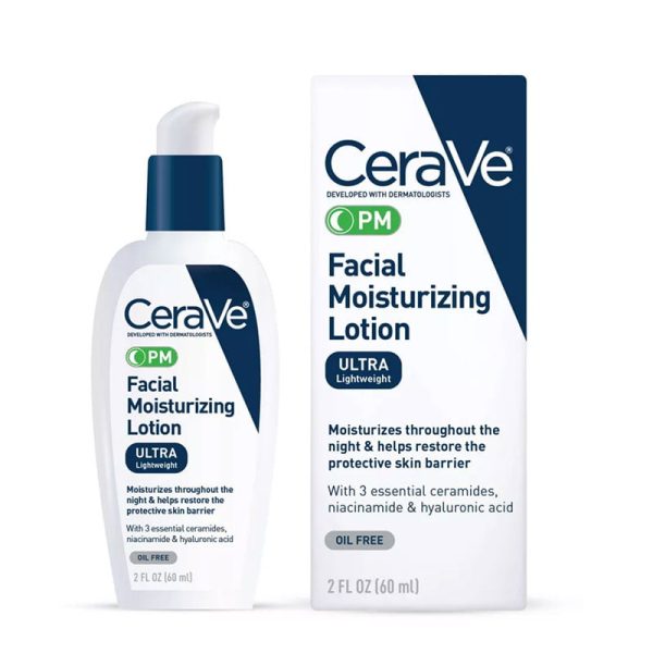 CeraVe PM Facial Moisturizing Lotion Ultra-Lightweight - 60ml