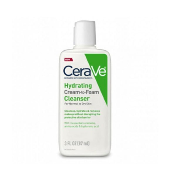 CeraVe Hydrating Cream to Foam Cleanser - 87ml