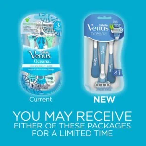 Gillette Venus Oceana Razors - 3Pcs