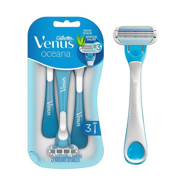 Gillette Venus Oceana Razors - 3Pcs
