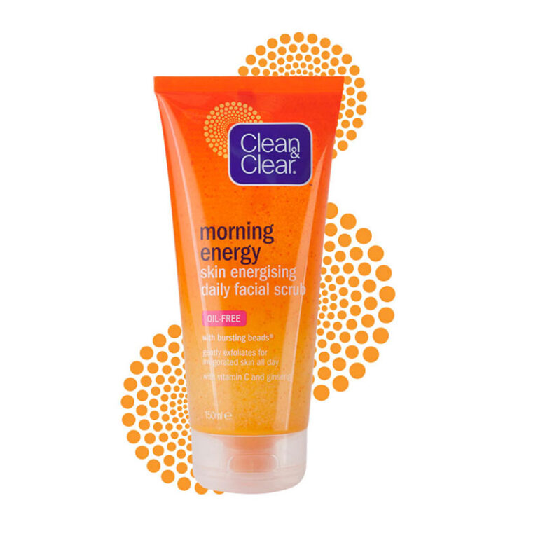 Clean & Clear Morning Energy Skin Energising Daily Facial Scrub - 150ml