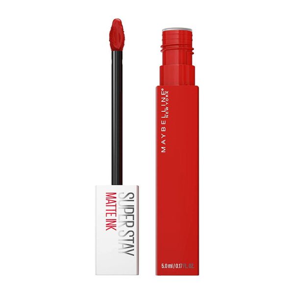 Maybelline New York Superstay Matte Ink Orange Red Liquid Lipstick - 330 Innovator