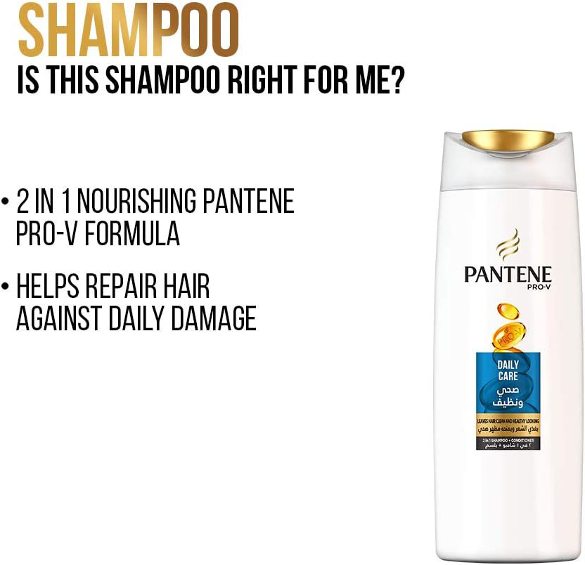 Pantene ProV Daily Care Shampoo 400ml SKINCARE SHOP