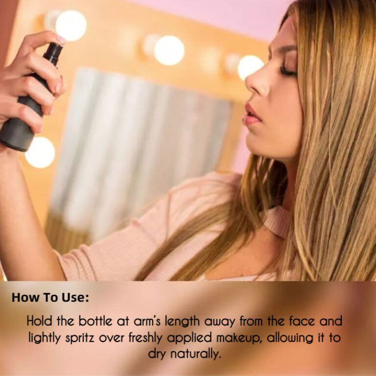 Provide matte finish and smooth skin Long lasting makeup setting spray No smudging and creasing Control excess oil and sebum Feeling refreshed and dewy finish Blurs pores instantly Paraben-Free, Phthalate-Free, Fragrance-Free