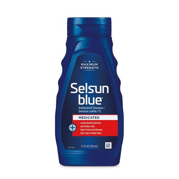 Selsun Blue Dandruff Shampoo Medicated with Menthol - 325ml
