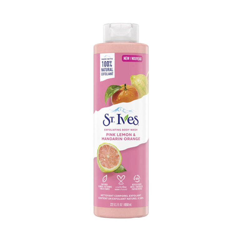 St. Ives Exfoliating Body Wash Pink Lemon & Mandarin Orange - 650ml