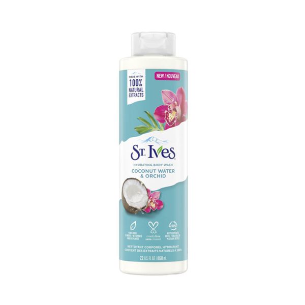 St. Ives Hydrating Body Wash Coconut Water And Orchid - 650ml