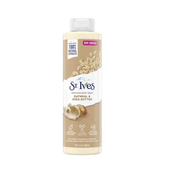 St. Ives Soothing Body Wash Oatmeal And Shea Butter - 650ml