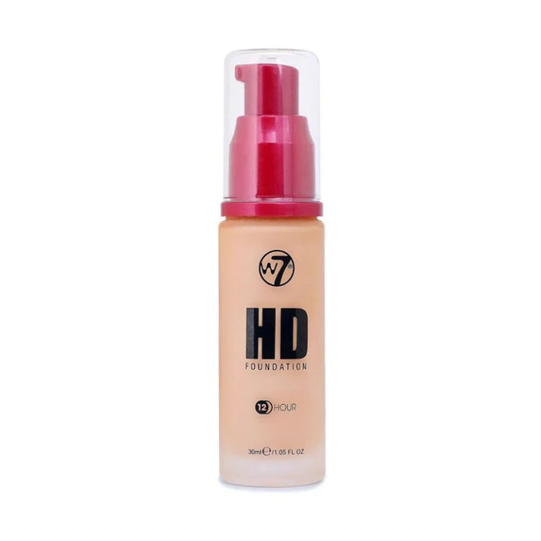 W7 12 Hour Hd Foundation Golden New Ultra - 30ml