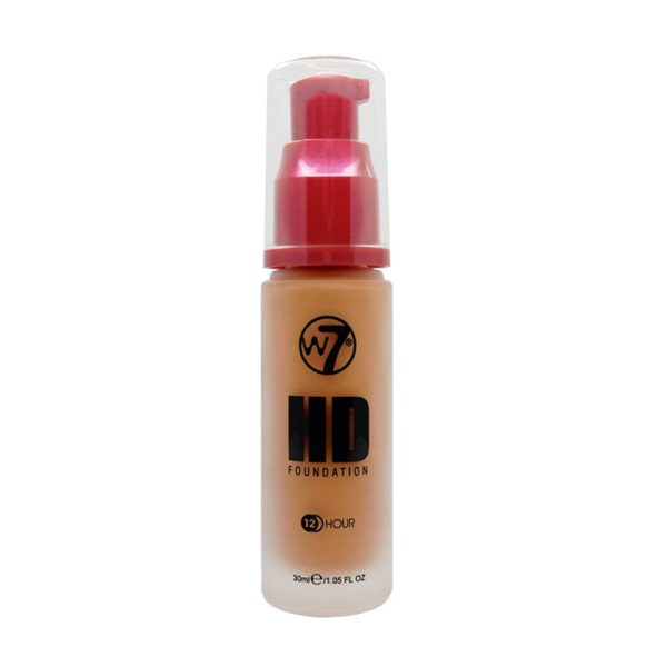 W7 12 Hour Hd Foundation Suede - 30ml