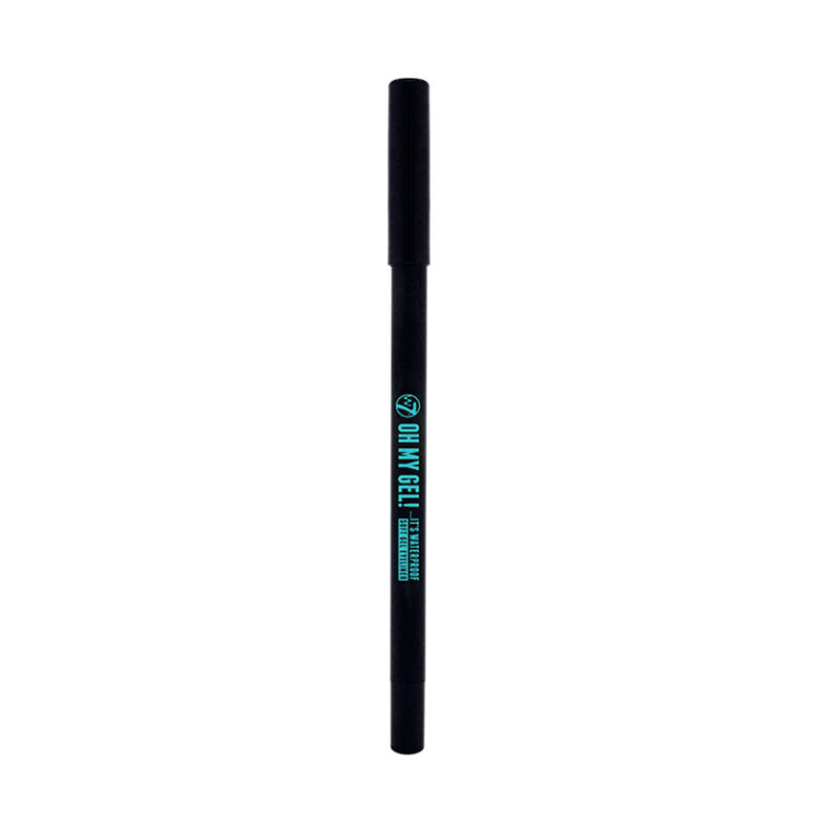 W7 Oh My Gel! Waterproof Soft Gel Eyeliner - Blackest Black